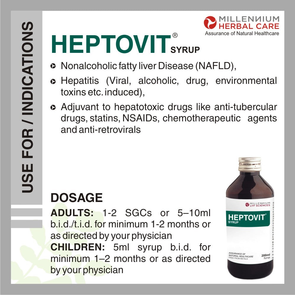 HEPTOVIT SYRUP | 200 ml X 3 Bottles