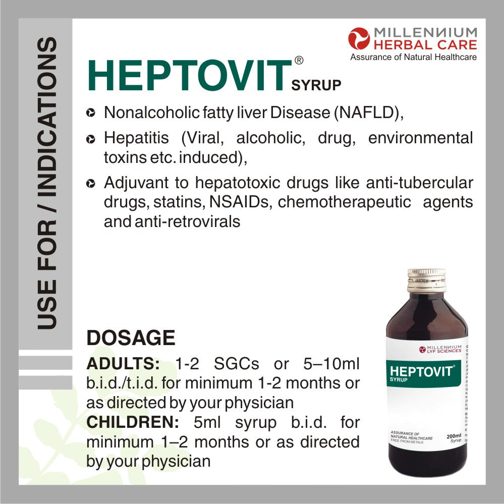 Use for/ Indication of Heptovit Syrup