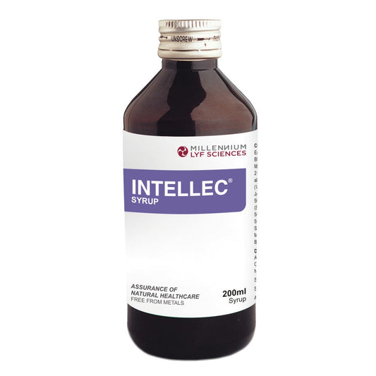 Front Image of Intellec Syrup Bottle