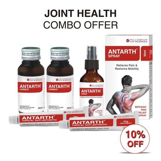Joint Health Combo with Spray, Oil & Ointment