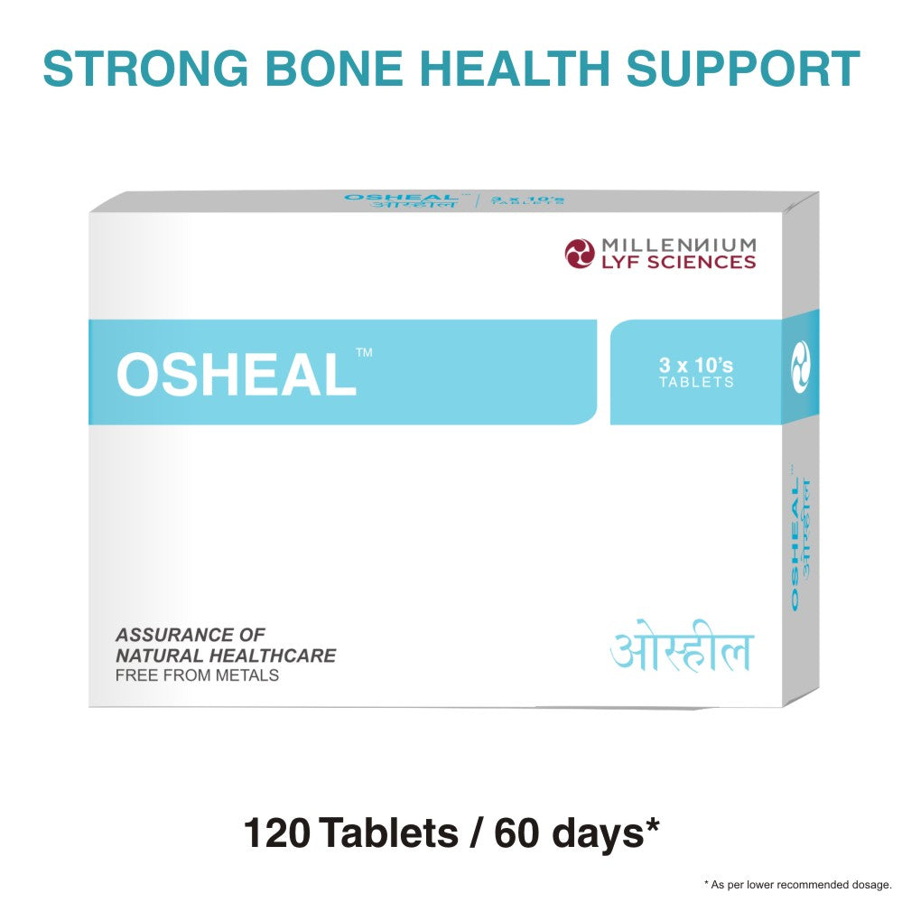 120 Osheal Tablets can be consumed in 60Days