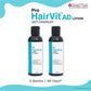 Front Angle Image of Pro Hairvit Ad Lotion Bottles