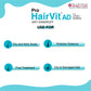 Pro HAirvit AD Treatment Kit Used For Image