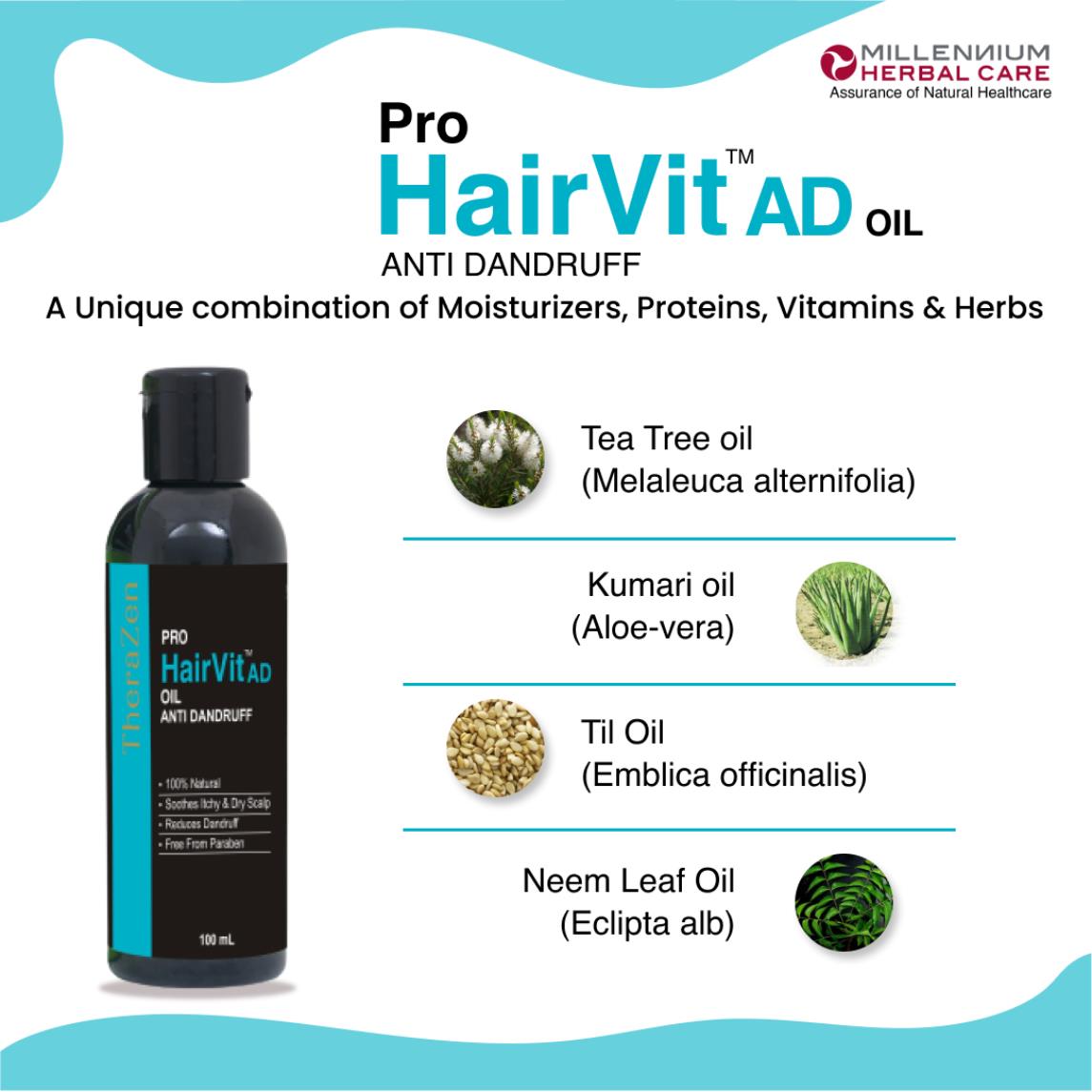 Active Ingredients of Pro Hairvit AD Oil 