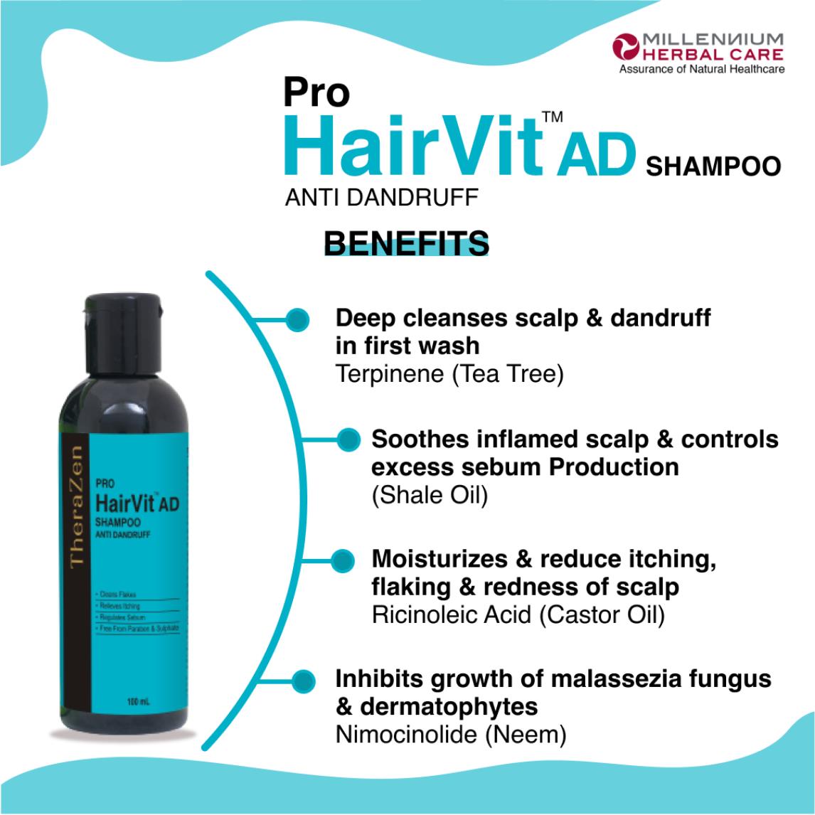 Benefits of Pro Hairvit AD Shampoo