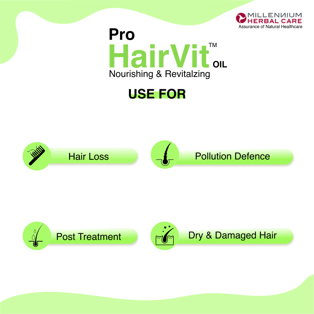 Pro Hairvit Oil Uses
