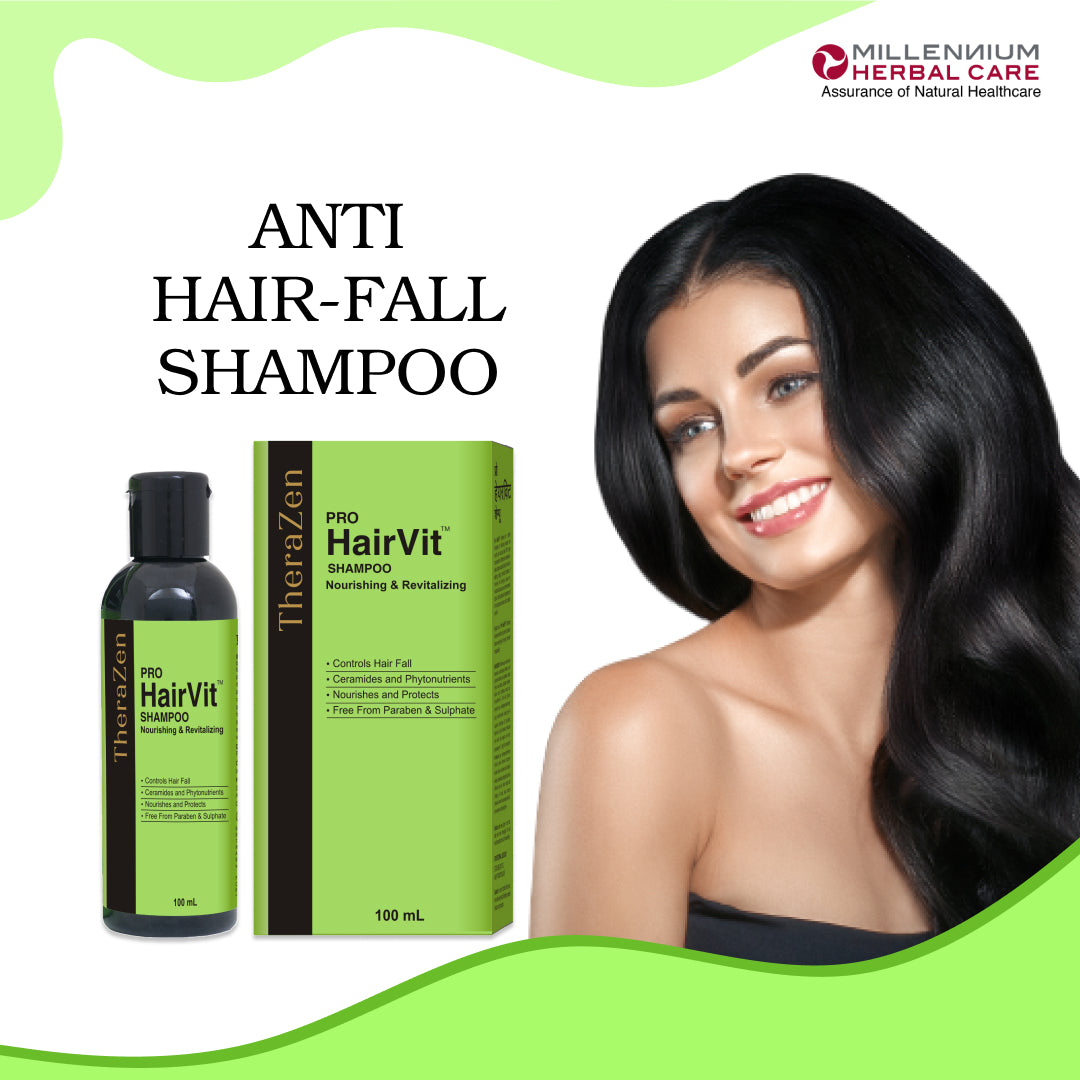 Pro Hairvit Shampoo Bottle with Human Touch