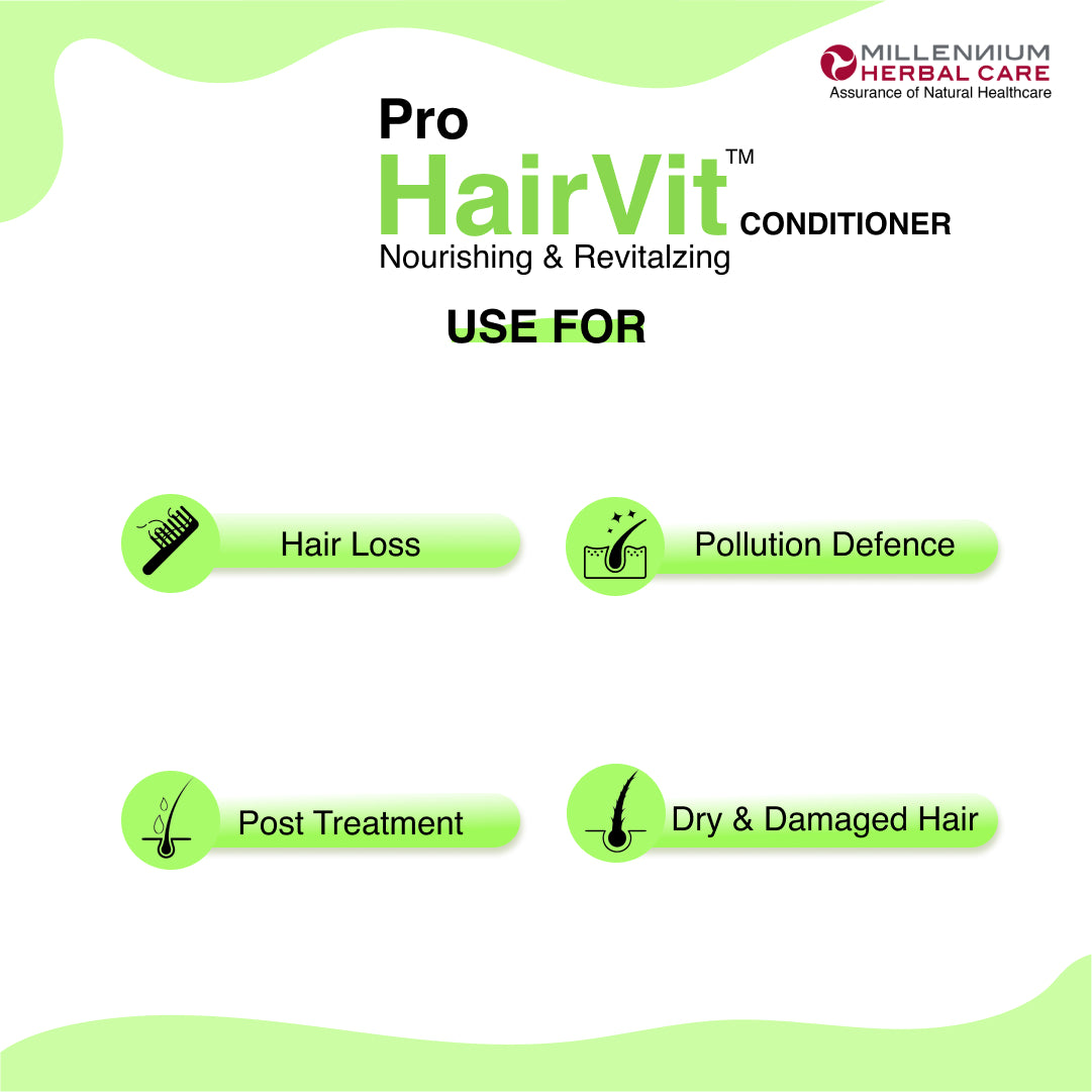 Use of Pro Hairvit Conditioner