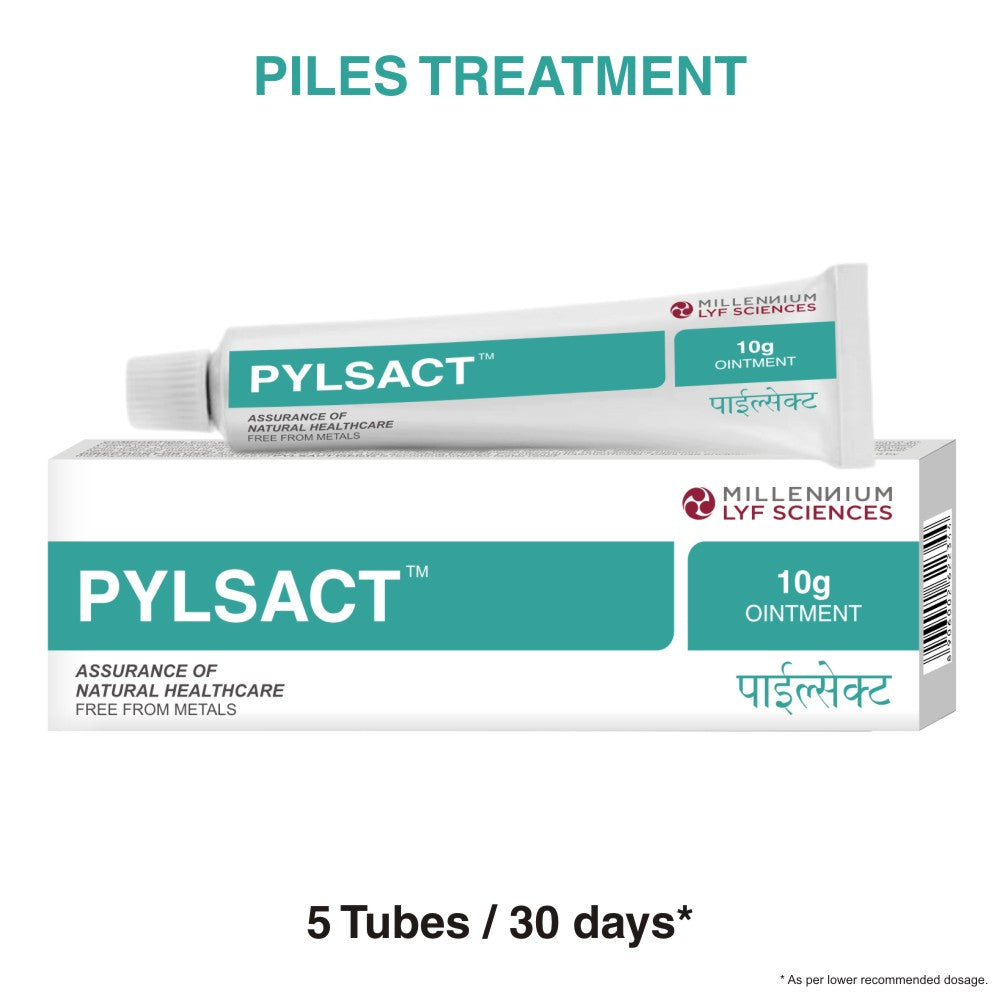5 Tubes of Pylsact can be used in 30 Days