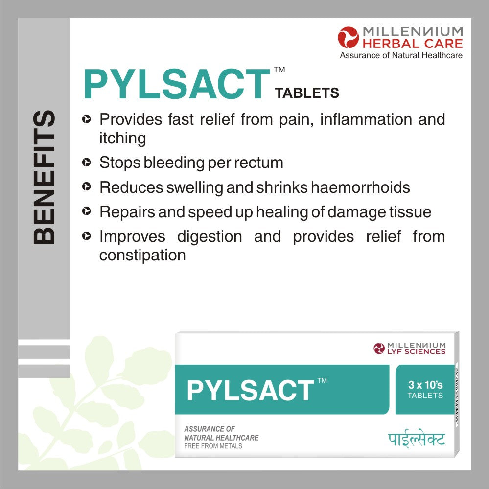 Benefits of Pylsact Tablets