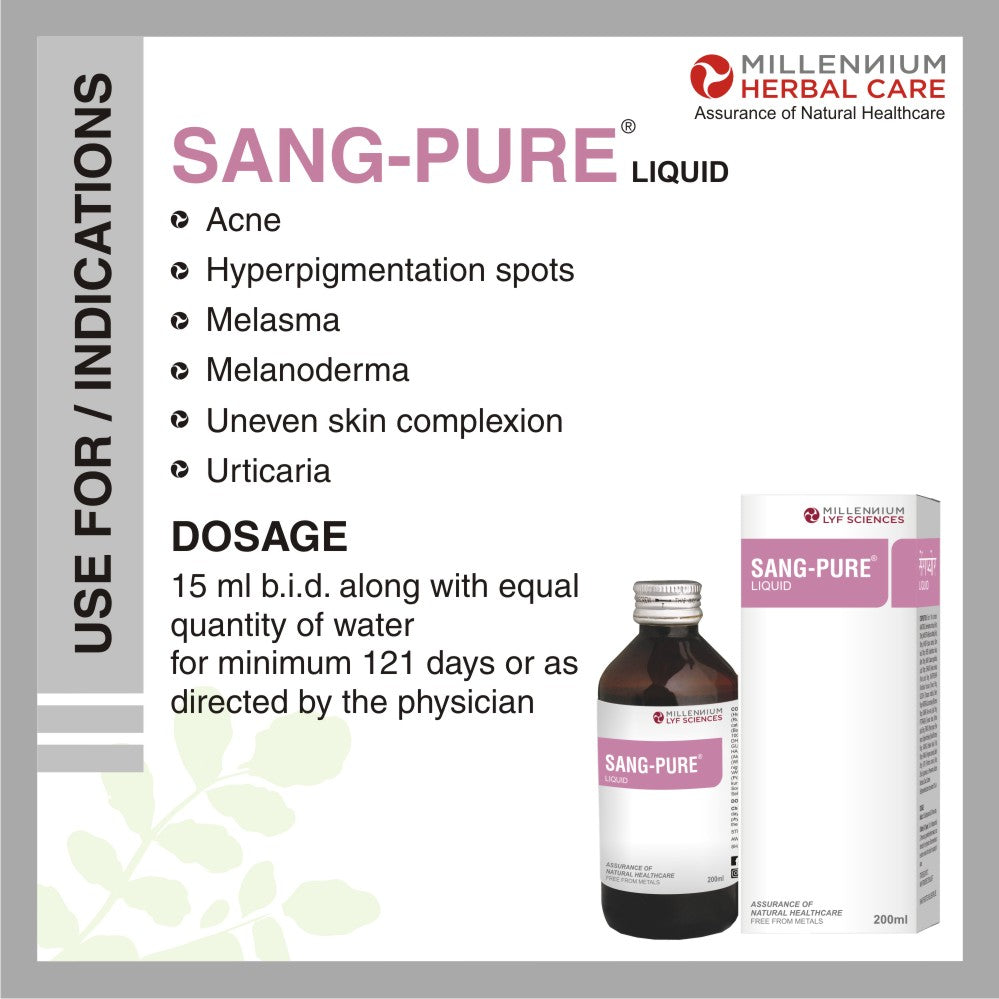 SANG-PURE LIQUID | 200 ml X 3 Bottles