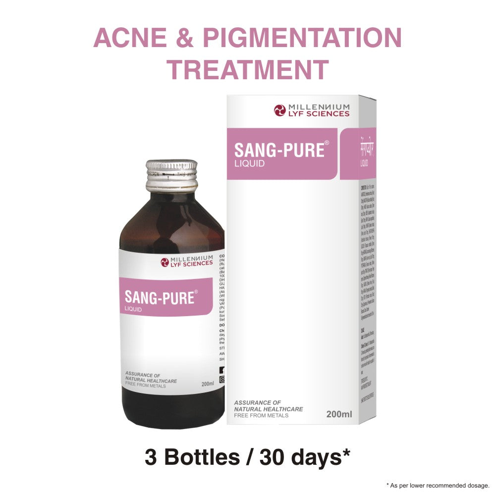3 bottles of Sang-pure Liquid can be consumed within 30 days
