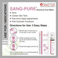 SANG-PURE FACE WASH | 70 ml Foaming Bottle