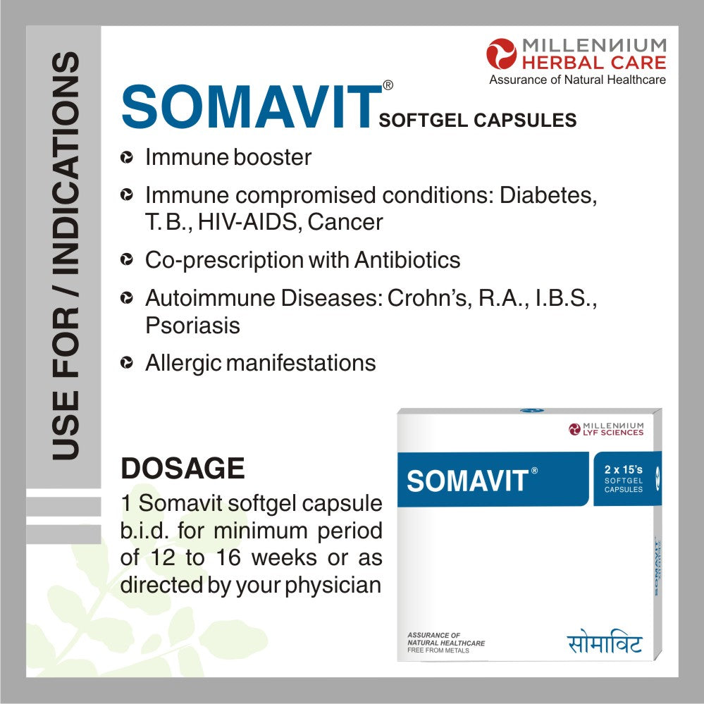 Use for/Indication of Somavit SCG