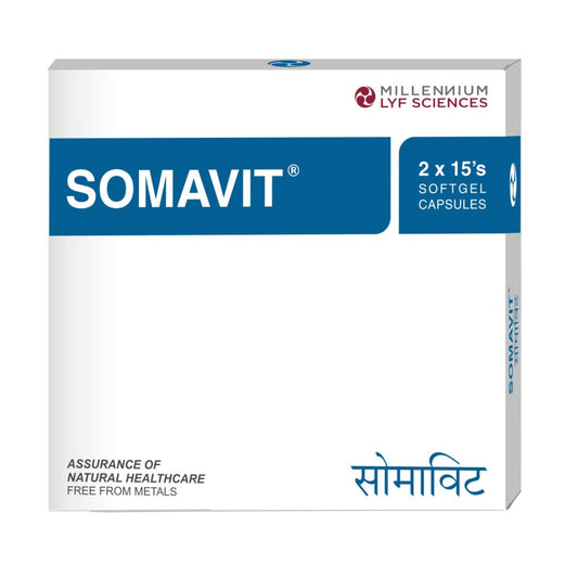 Front Image of Somavit Softgel Capsules